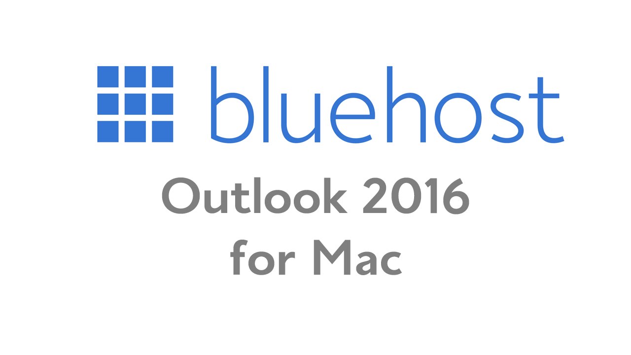 outlook 2016v for mac